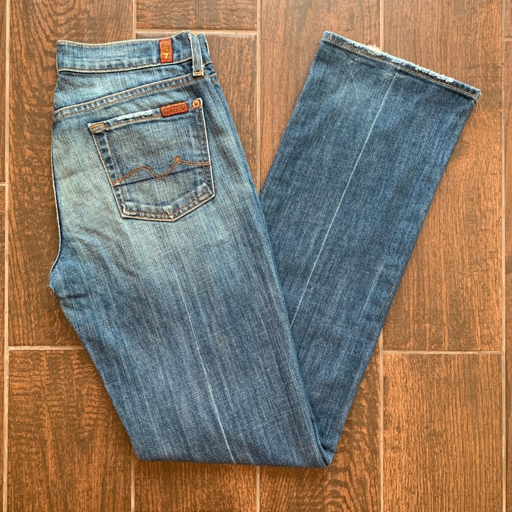 7 for all Mankind Boy Cut boycut 32.5” inseam USA